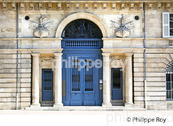 HOTEL FENWICK, 18 EME SIECLE, QUARTIER CHARTRONS, BORDEAUX, GIRONDE. (33F20201.jpg)