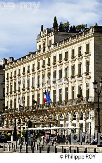 LE GRAND HOTEL INTERCONTINENTAL DE BORDEAUX, PLACEDE LA COMEDIE,  GIRONDE. (33F20237.jpg)