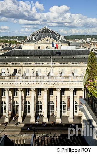 LE GRAND THEATRE, OPERA DE BORDEAUX, GIRONDE, AQUITAINE. (33F20322.jpg)