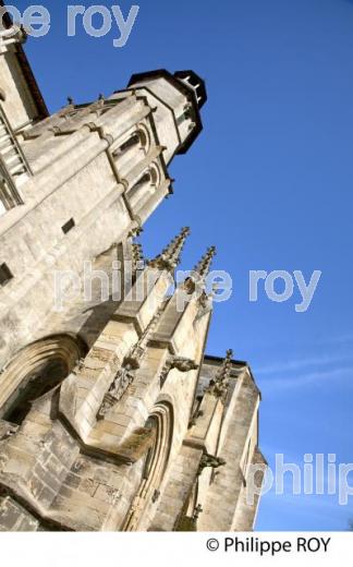 EGLISE DE SAINT SEURIN,  QUARTIER SAINT SEURIN,  BORDEAUUX , GIRONDE. (33F20705.jpg)