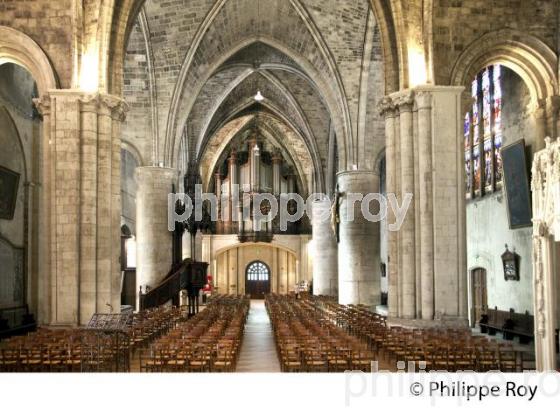 EGLISE DE SAINT SEURIN,  QUARTIER SAINT SEURIN,  BORDEAUUX , GIRONDE. (33F20726.jpg)