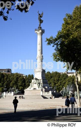 COLONNE DES GIRONDINS,  PLACE DES QUINCONCES,  BORDEAUUX , GIRONDE. (33F20823.jpg)