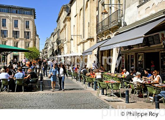 PLACE CAMILLE-JULLIAN, QUARTIER SAINT PIERRE, BORDEAUX, GIRONDE, AQUITAINE. (33F21739.jpg)