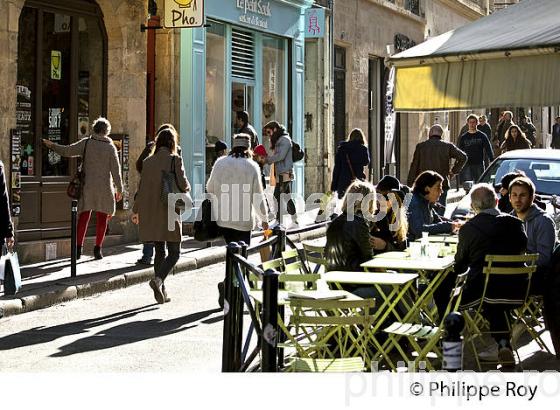 RUE DU PAS SAINT-GEORGES, QUARTIER SAINT PIERRE, BORDEAUX, GIRONDE, AQUITAINE. (33F21811.jpg)