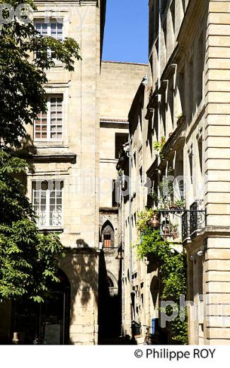 PLACE SAINT-PIERRE,  QUARTIER SAINT PIERRE, BORDEAUX, GIRONDE, AQUITAINE. (33F21816.jpg)