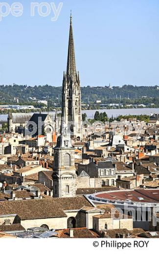 BORDEAUX VU DEPUIS LA TOUR PEY-BERLAND, GIRONDE. (33F21932.jpg)