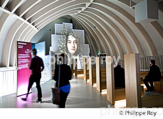 LA CITE DU VIN, UN MONDE DE CULTURES, QUARTIER BACALAN, BORDEAUX, GIRONDE. (33F22601.jpg)