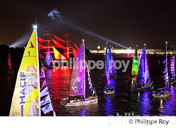 PARADE  DU  BELEM ET SOLITAIRE DU FIGARO,  FETE DU FLEUVE , A BORDEAUX, GIRONDE. (33F22717.jpg)