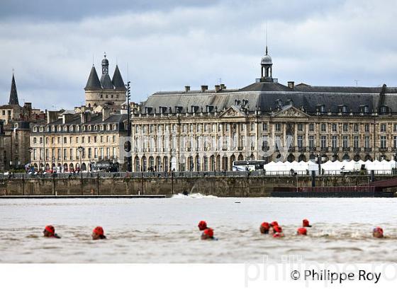 TRAVERSEE DE BORDEAUX A LA NAGE, FETE DU FLEUVE, BORDEAUX, GIRONDE. (33F22919.jpg)