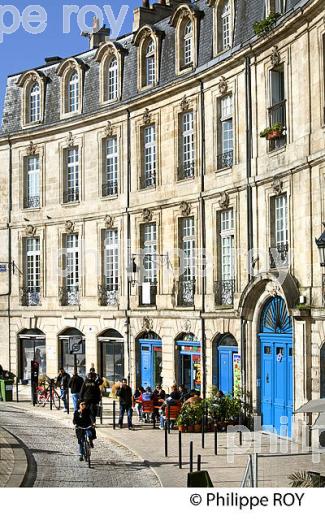 FACADE DES QUAIS,PORTE DE BOURGOGNE, QUAI DE RICHELIEU, BORDEAUX, GITRONDE. (33F24033.jpg)