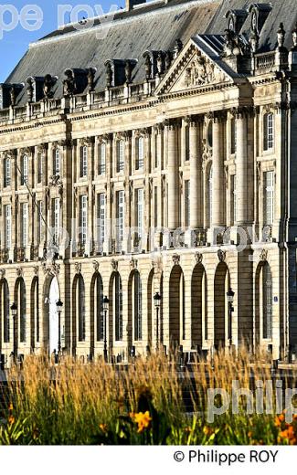 LE PALAIS DE LA BOURSE, FACADE DES QUAIS , VILLE DE BORDEAUX, GIRONDE. (33F24124.jpg)