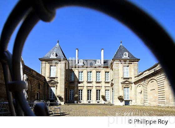 HOTEL  DE LALANDE, 18 EME SIECLE,  MUSEE DES ARTS DECORATIFS, BORDEAUX, GIRONDE. (33F24914.jpg)