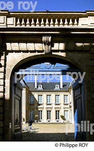 HOTEL  DE LALANDE, 18 EME SIECLE,  MUSEE DES ARTS DECORATIFS, BORDEAUX, GIRONDE. (33F24917.jpg)