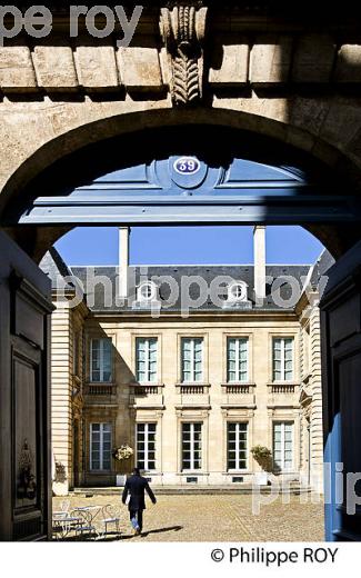 HOTEL  DE LALANDE, 18 EME SIECLE,  MUSEE DES ARTS DECORATIFS, BORDEAUX, GIRONDE. (33F24918.jpg)