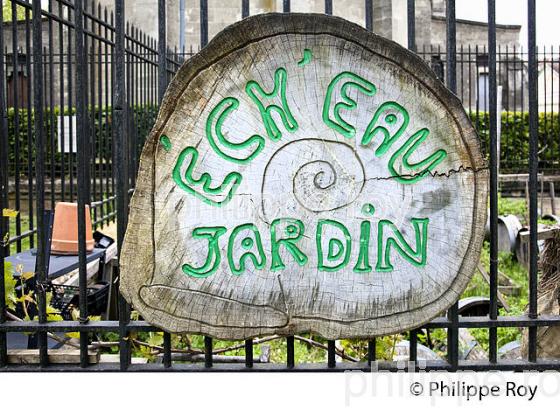 JARDIN POTAGER URBAIN, EN PERMACULTURE, QUARTIER DE LA BASTIDE , BORDEAUX, GIRONDE. (33F25407.jpg)