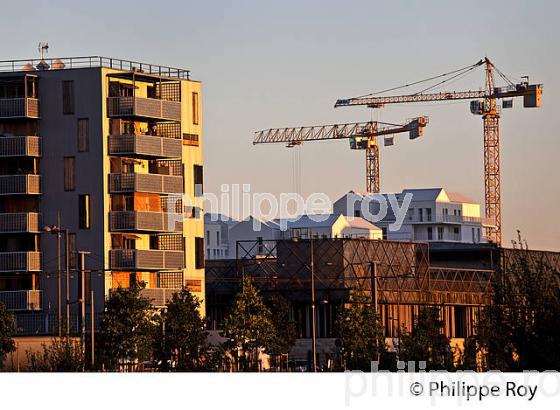 ECOQUARTIER GINKO , QUARTIER DU LAC ,  VILLE DE  BORDEAUX , GIRONDE. (33F25606.jpg)