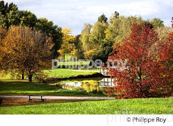 LE PARC  FLORAL, PARCS ET JARDINS DE LA VILLE DE BORDEAUX, GIRONDE. (33F25638.jpg)