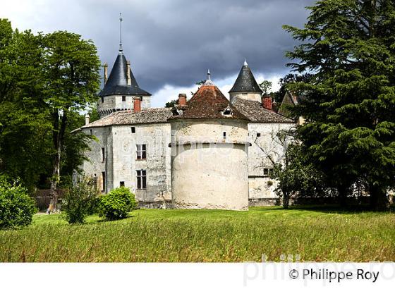 CHATEAU DE LA BREDE, MONTESQUIEU, PAYS DE  GRAVES, GIRONDE. (33F25735.jpg)