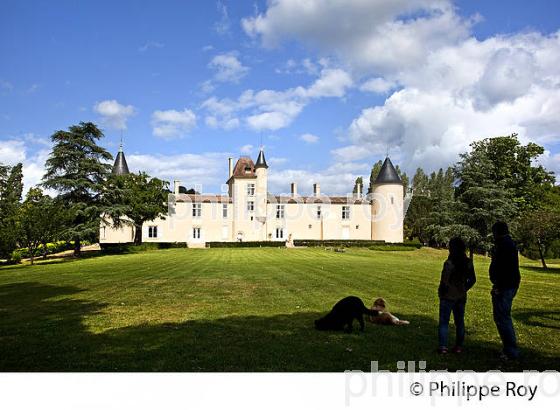 CHATEAU DE MALROME, TOULOUSE-LAUTREC,  SAINT ANDRE DU BOIS, ENTRE-DEUX-MERS, GIRONDE. (33F26039.jpg)