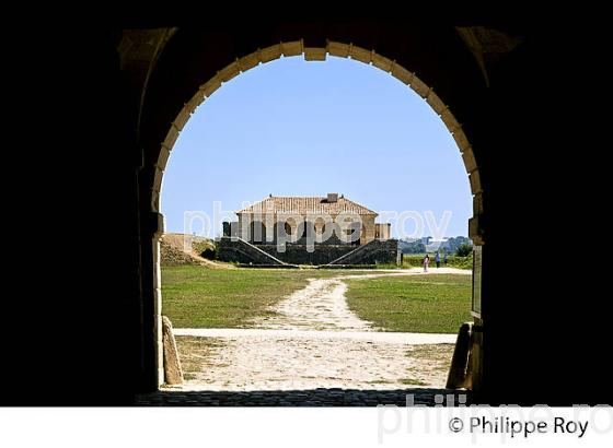 FORT VAUBAN , VERROU DE L' ESTUAIRE DE LA GIRONDE, PATRIMOINE UNESCO, MEDOC,  , AQUITAINE. (33F26240.jpg)