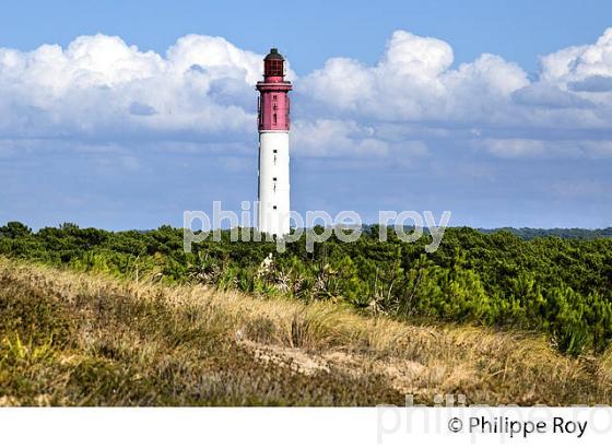 PHARE DE LA PRESQU' ILE DU CAP FERRET, BASSIN D' ARCACHON, GIRONDE. (33F27438.jpg)