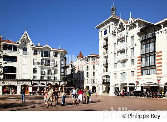 LE COEUR DE VILLE D' ARCACHON, COTE ATLANTIQUE, GIRONDE, AQUITAINE. (33F27713.jpg)