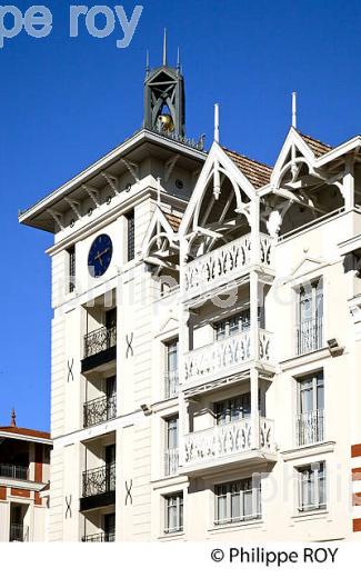 LE COEUR DE VILLE D' ARCACHON, COTE ATLANTIQUE, GIRONDE, AQUITAINE. (33F27730.jpg)