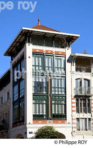 LE COEUR DE VILLE D' ARCACHON, COTE ATLANTIQUE, GIRONDE, AQUITAINE. (33F27733.jpg)