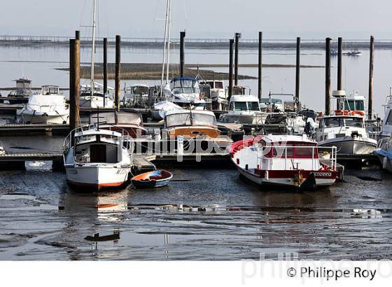 QUARTIER DES PECHEURS, PORT D' ARCACHON, COTE ATLANTIQUE, GIRONDE, AQUITAINE. (33F27924.jpg)