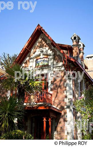 VILLE D' ETE , ARCACHON, COTE ATLANTIQUE, GIRONDE, AQUITAINE. (33F28011.jpg)