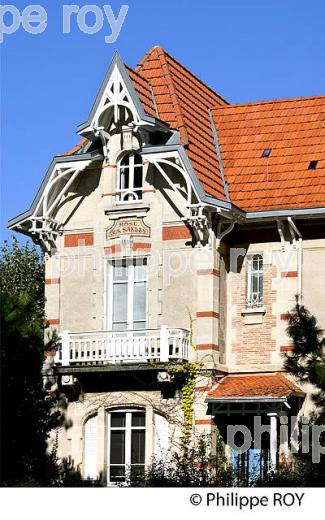 VILLE D' ETE , ARCACHON, COTE ATLANTIQUE, GIRONDE, AQUITAINE. (33F28012.jpg)