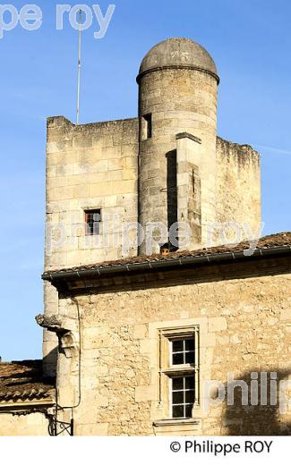 FORTIFICATION, VILLAGE DE SAINT-EMILION, GIRONDE. (33F28315.jpg)