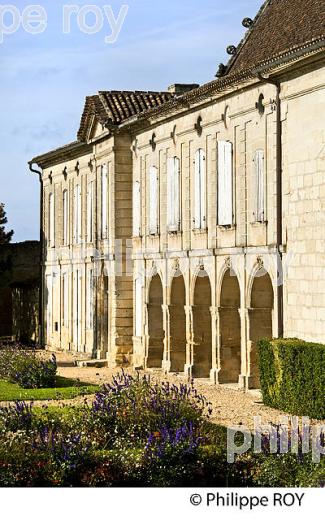 LE LOGIS DE MALET, VILLAGE DE SAINT-EMILION, GIRONDE. (33F28411.jpg)