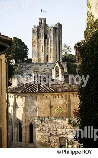 CHAPELLE DE LA TRINITE, TOUR DU ROI, VILLAGE DE SAINT-EMILION, GIRONDE. (33F28530.jpg)