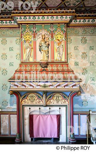 CHATEAU MEDIEVAL DE ROQUETAILLADE, MAZERES , SUD  GIRONDE. (33F29335.jpg)