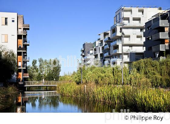 ECO-QUARTIER  GINKO, PROGRAMME IMMOBILIER, BORDEAUX LAC, GIRONDE. (33F29608.jpg)