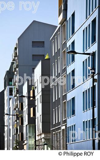 IMMEUBLE DE LOGEMENT, URBANISATION  DU QUARTIER DES CHARTRONS , BORDEAUX . (33F29615.jpg)