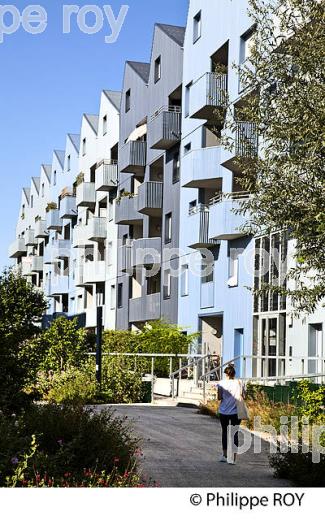 IMMEUBLE DE LOGEMENT, URBANISATION  DU QUARTIER DE BACALAN , BORDEAUX . (33F29620.jpg)