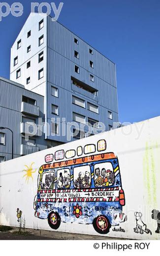 IMMEUBLE DE LOGEMENT, URBANISATION  DU QUARTIER DE BACALAN , BORDEAUX . (33F29622.jpg)