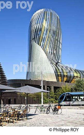 LES HALLES  DE BACALAN  ET CITE DU VIN,  QUARTIER DE BACALAN , BORDEAUX . (33F29731.jpg)