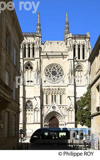 PORTAIL SUD,  CATHEDRALE SAINT ANDRE, BORDEAUX , GIRONDE. (33F30119.jpg)