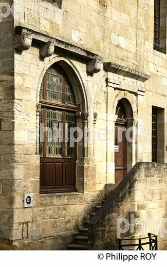 MAISON RENAISSANCE, HOTEL, LE LOGIS DES REMPARTS, RUE GUADET,  CITE DE SAINT-EMILION, GIRONDE. (33F31416.jpg)