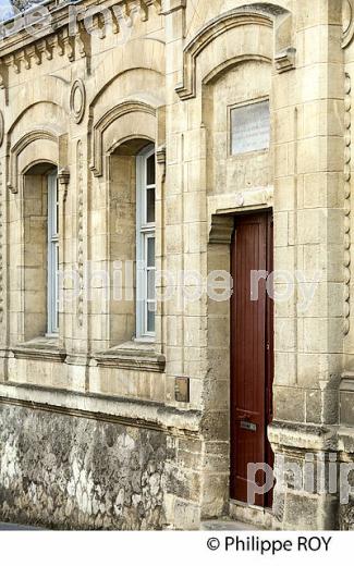 LA MAISON BOUQUEY , ABRITANT LA GROTTE DES GIRONDINS, CITE DE SAINT-EMILION, GIRONDE. (33F31427.jpg)