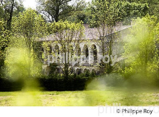 VESTIGES ABBAYE DE FAIZE, MAURICE DRUON, LES ARTIGUES DE LUSSAC, GIRONDE. (33F31613.jpg)