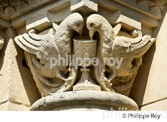 L' EGLISE ROMANE, SAINT PHILIPPE D' AIGUILLE, GIRONDE (33F31717.jpg)