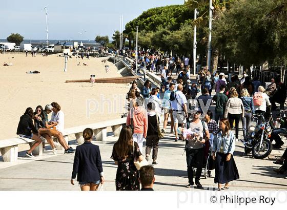 LA JETEE THIERS, GRANDE PLAGE, VILLE D' ETE, ARCACHON, GIRONDE. (33F31933.jpg)