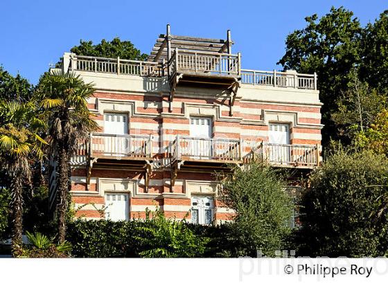 VILLA MARGUERITTE,  VILLE D' HIVER D'  ARCACHON, GIRONDE. (33F32103.jpg)