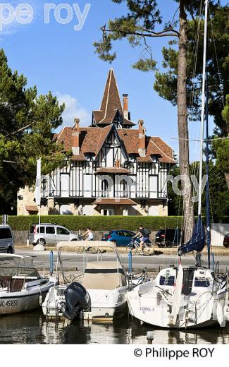 LE PORT DE PLAISANCE DU BETEY, ANDERNOS-LES-BAINS, BASSIN D' ARCACHON, GIRONDE. (33F32537.jpg)