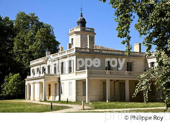 CHATEAU DE CERTES, RESERVE NATURELLE DU DOMAINE DE CERTES ET GRAVEYRON, AUDENGE , BASSIN D' ARCACHON, GIRONDE. (33F32935.jpg)