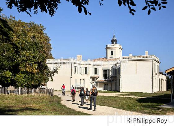 CHATEAU DE CERTES, RESERVE NATURELLE DU DOMAINE DE CERTES ET GRAVEYRON, AUDENGE , BASSIN D' ARCACHON, GIRONDE. (33F32939.jpg)